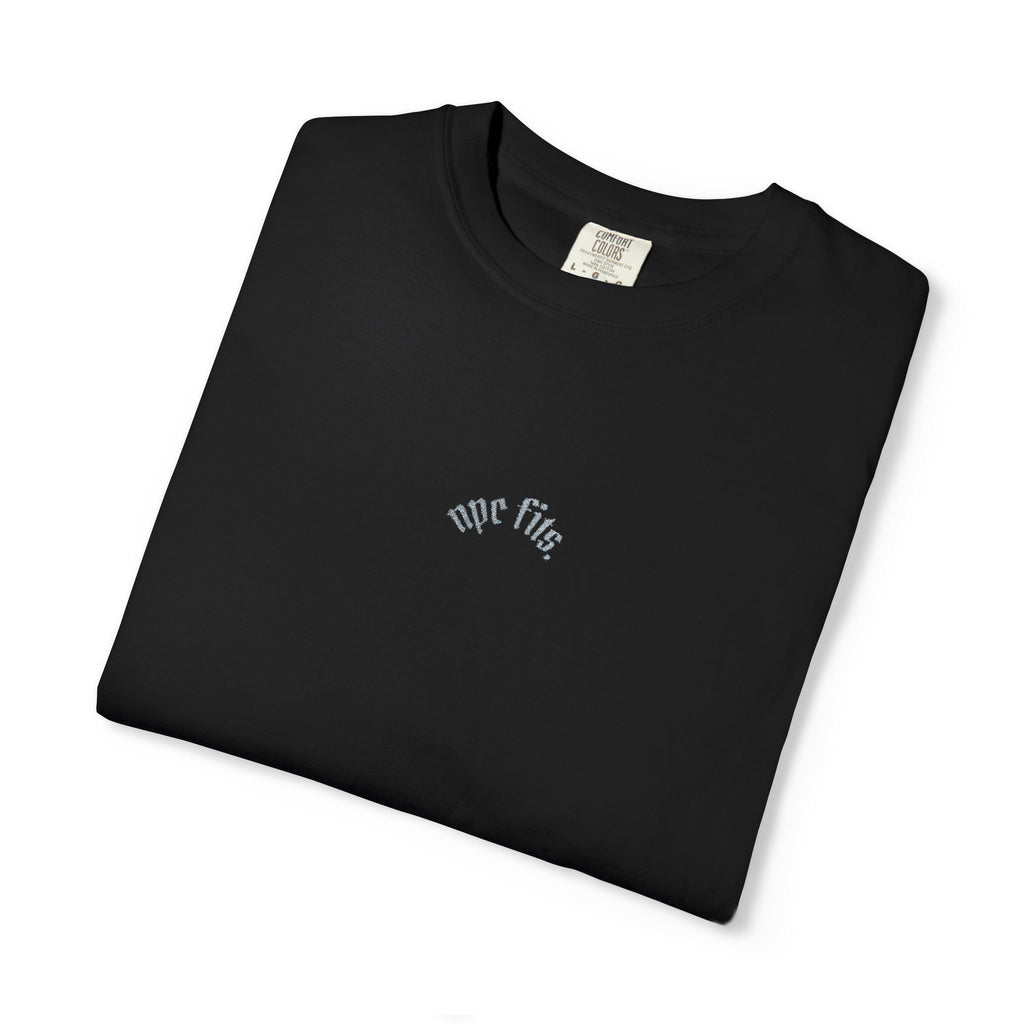 npc fits.| t-shirt